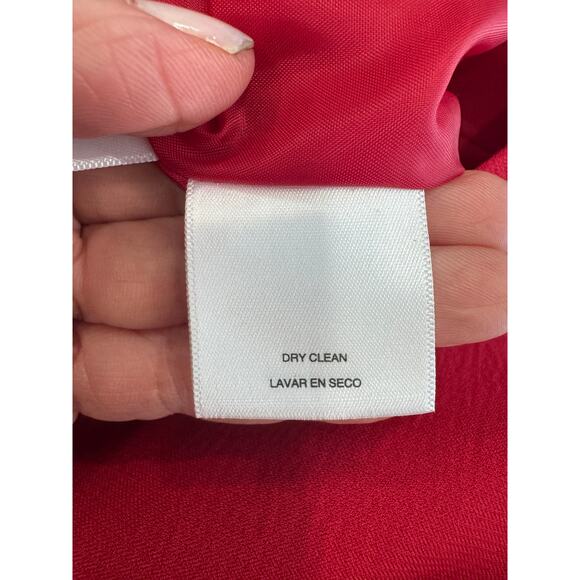 Le Suit Peplum Crepe Sheath Dress Suit with Jacket 6 - Picture 9 of 9